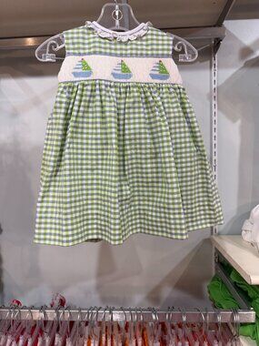 Petit Ami Sailboat 2PC Diaper + Dress Set 3M